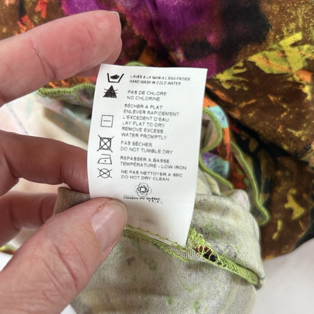 NEW Joseph Ribkoff Dress Womens Sz 12 Tropical #19530 Party Work Dance $198 - Picture 15 of 16